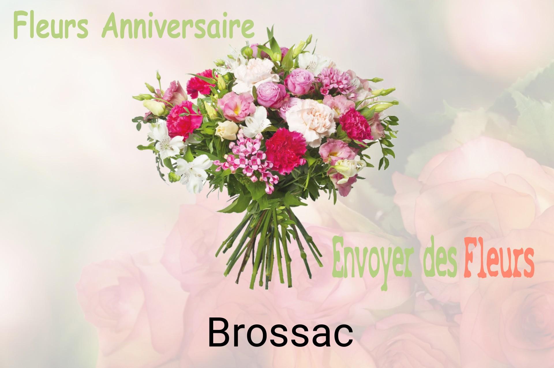 Bouquet de fleurs d’anniversaire livré à Brossac